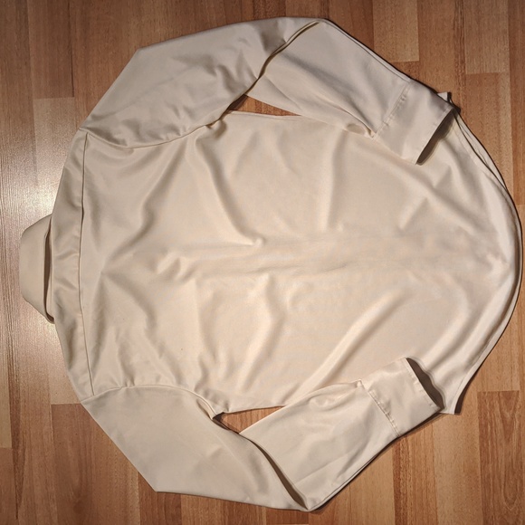 Vintage 70's cream button front shirt - Picture 3 of 6